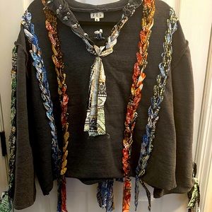 Beautiful sweater by POL. This is oversized Small.